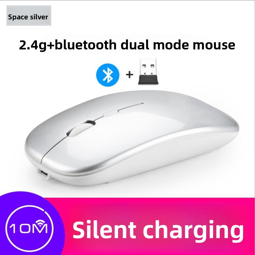 Rechargeable Bluetooth Dual-Mode Wireless Mouse