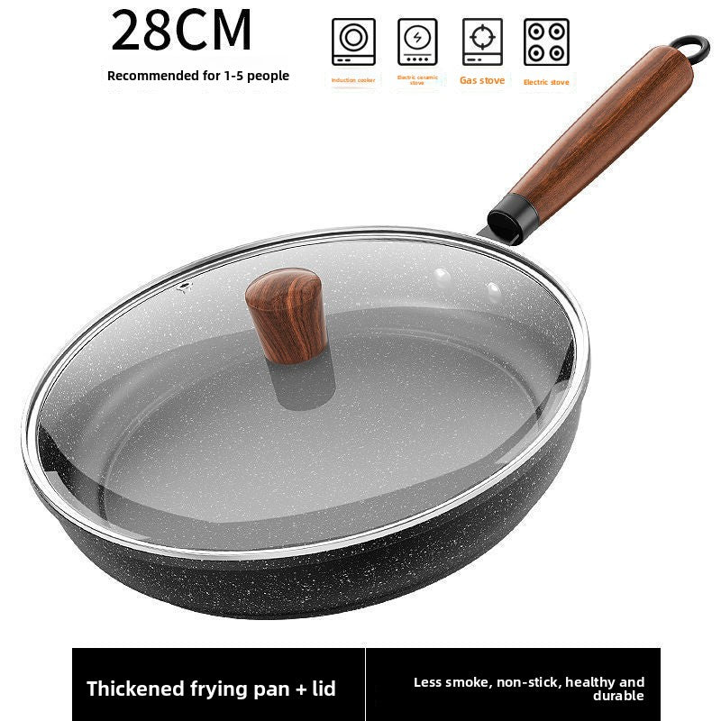 Multi-functional tourmaline non-stick frying pan