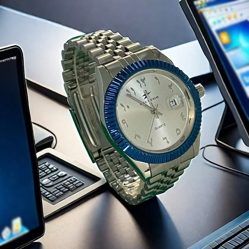 Waterproof Alloy Quartz Watch