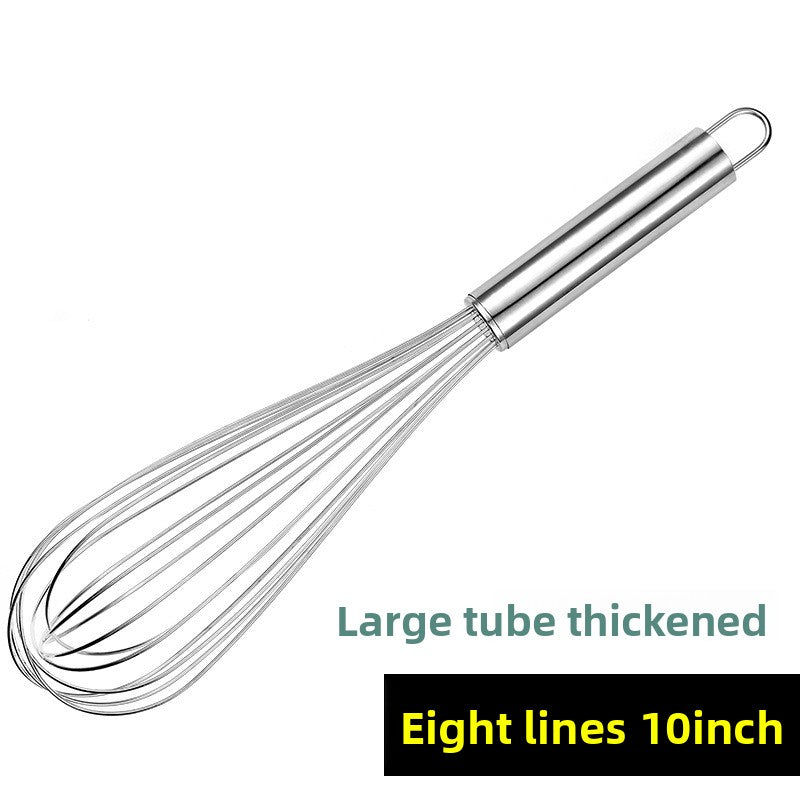 Stainless steel egg beater