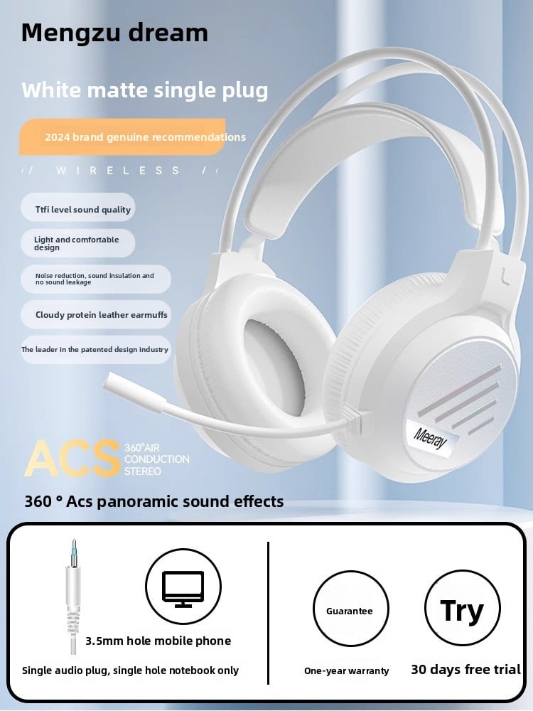 Wired headphones