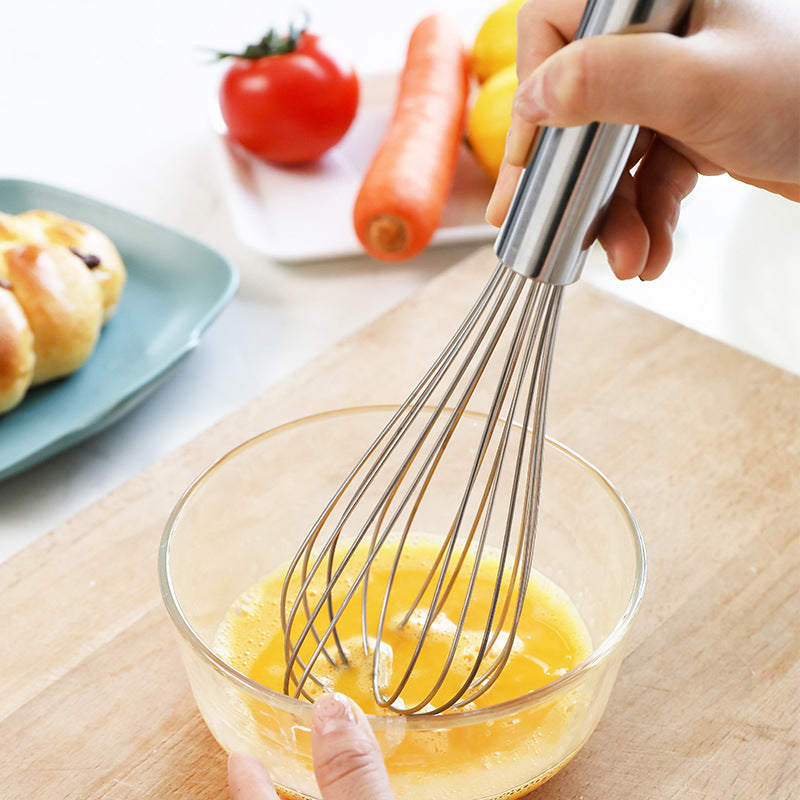 Stainless steel egg beater
