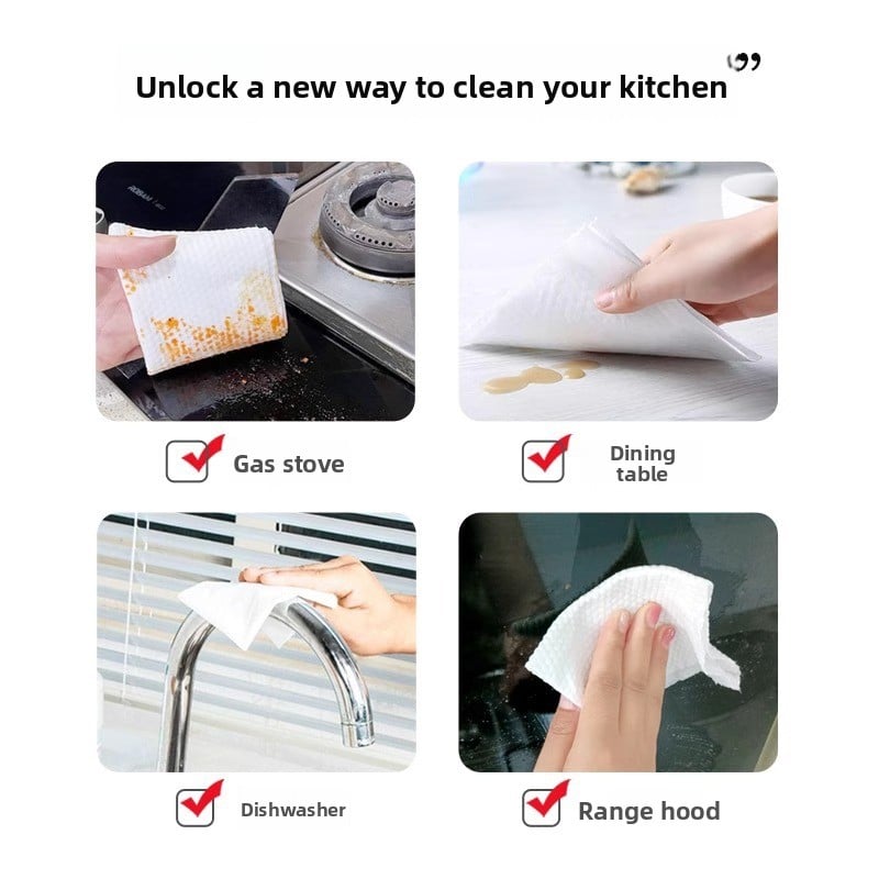 Disposable Kitchen Cleaning Wipes