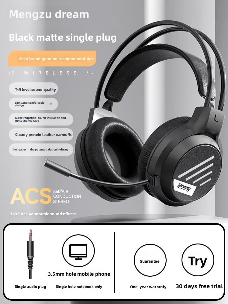 Wired headphones