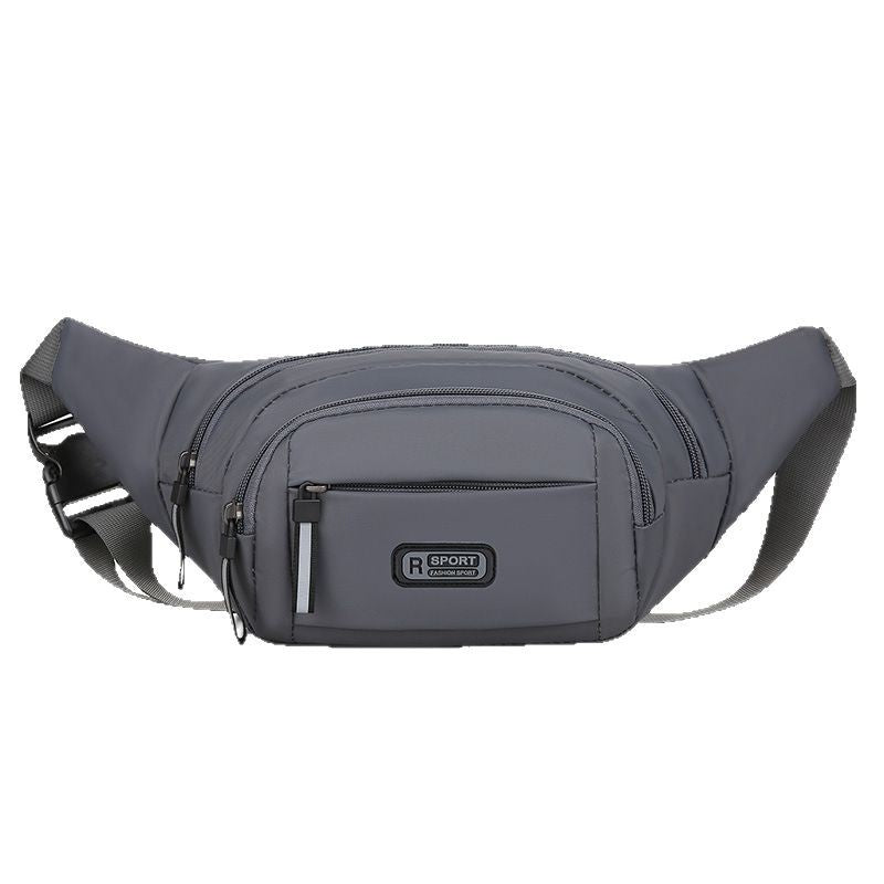 Anti-splashing work storage mobile phone bag business money collection large capacity slung chest bag men's waist bag manufacturers wholesale