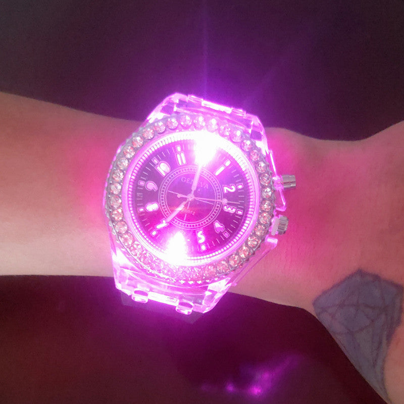 Trendy LED Luminous Watch for Couples