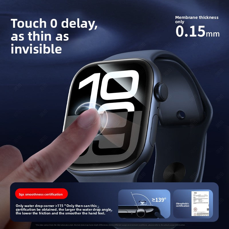 Soft film for Apple watch protection