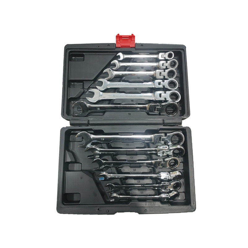 Plastic box dual-purpose ratchet wrench