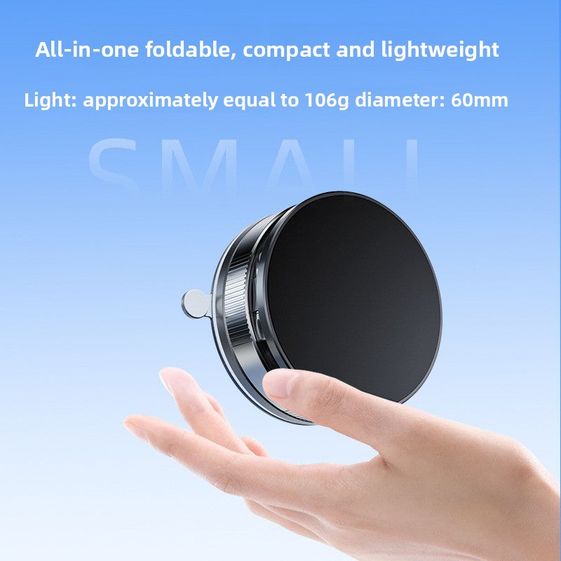Magnetic car-mounted mobile phone holder