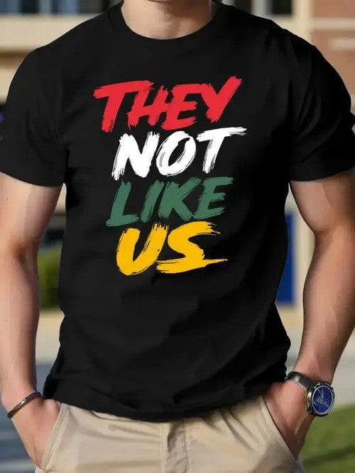 Men's summer loose short-sleeved T-shirt