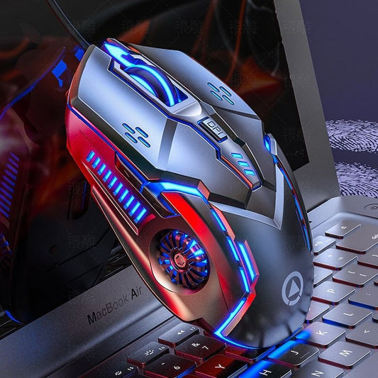 Silent wired mouse