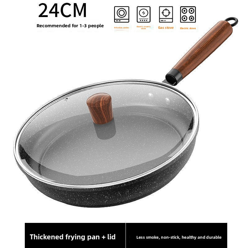 Multi-functional tourmaline non-stick frying pan